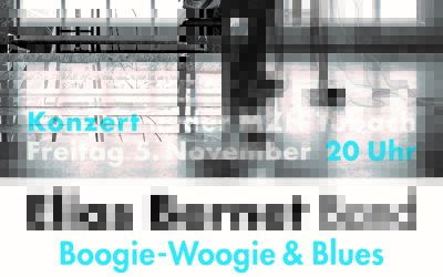 Konzert Elias Bernet Band: 05.11.21 in der Mehrzweckhalle