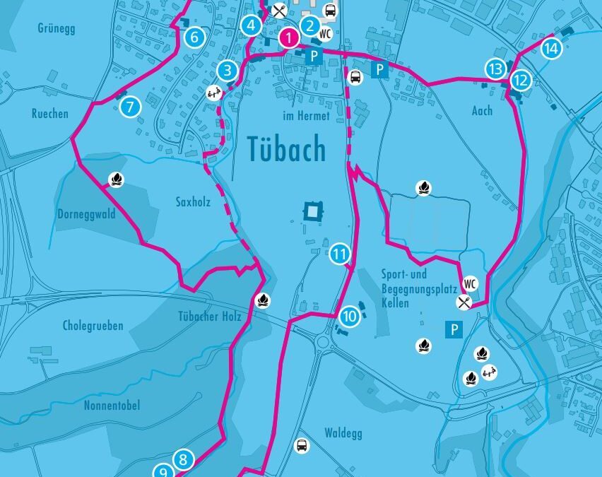 Eröffnung des Tübacher Rundweges am Samstag, 14. Mai