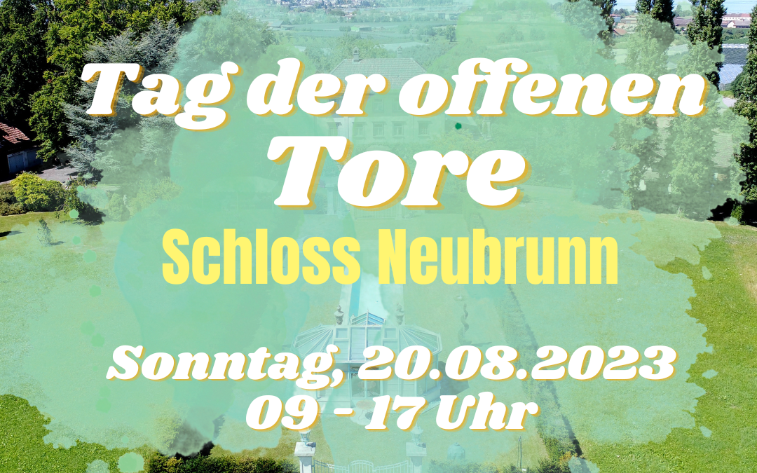 «Tag der offenen Tore» zur Park- und Gartenanlage Neubrunn