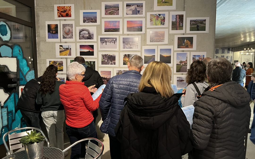 Bilder der Vernissage in der Gewerbefläche “Im Bumert”