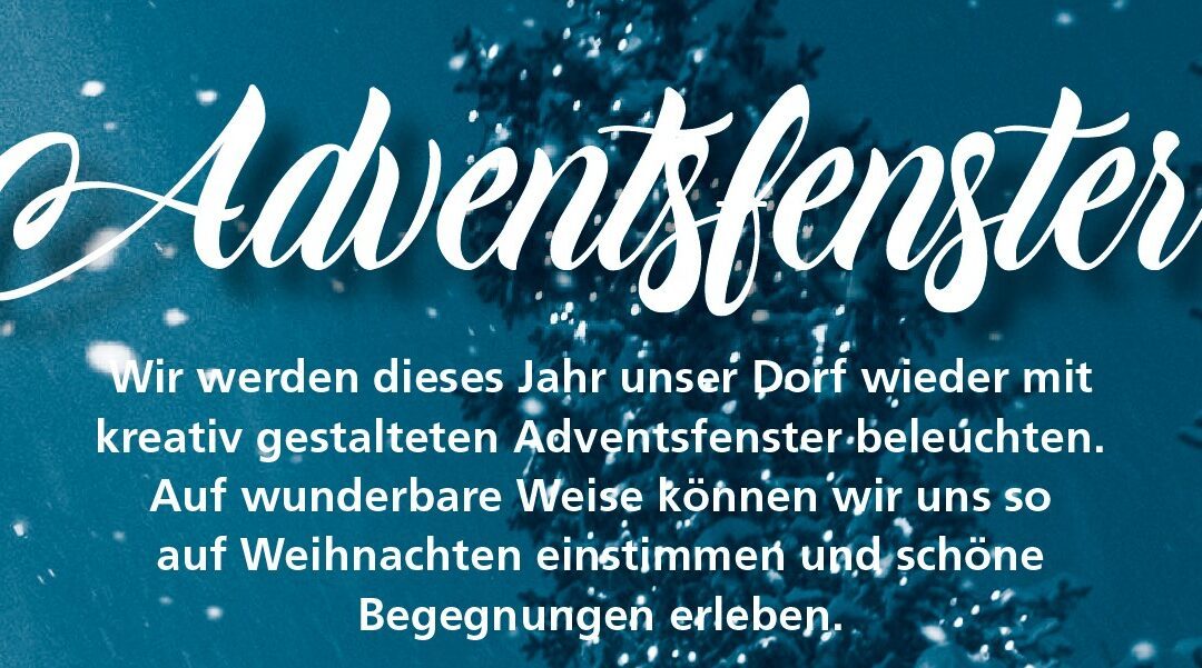Adventsfenster 2024