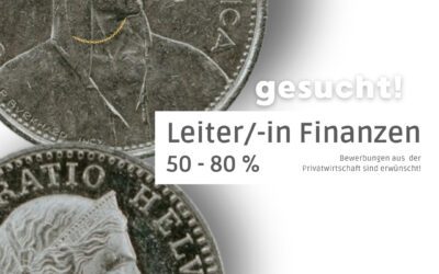 Leiter/-in Finanzen (50-80 %) gesucht!