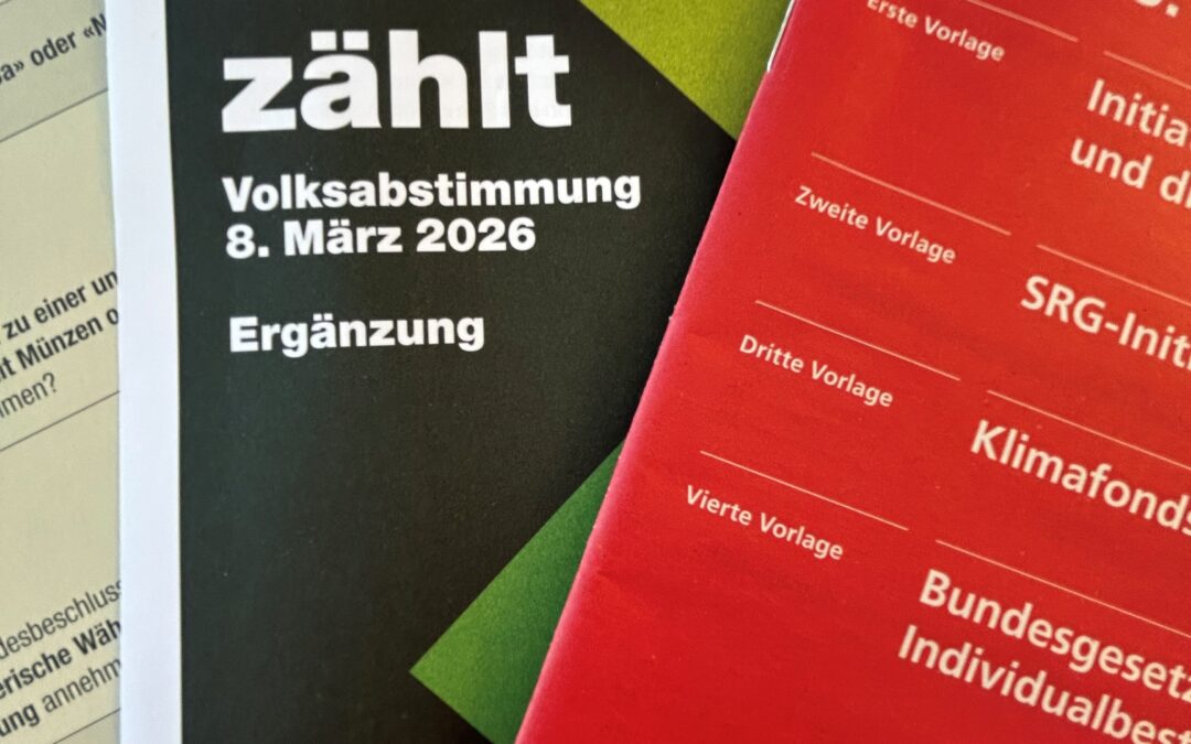 Abstimmungssonntag 8. März 2026 – Ergebnisse